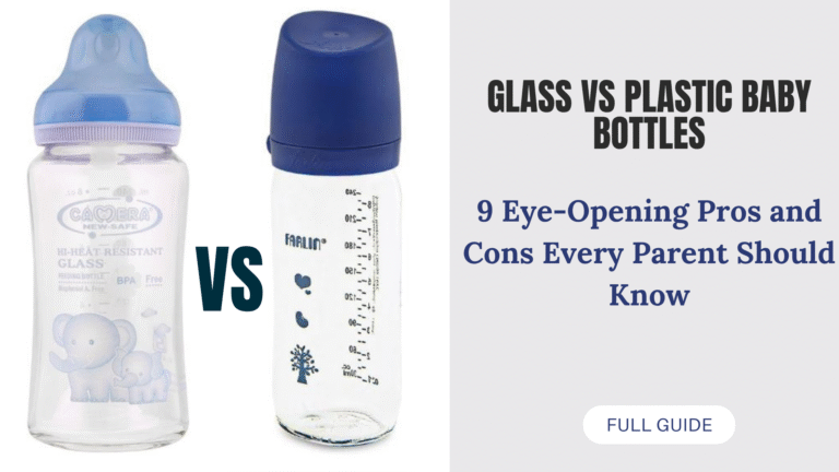 Glass vs Plastic Baby Bottles title pic