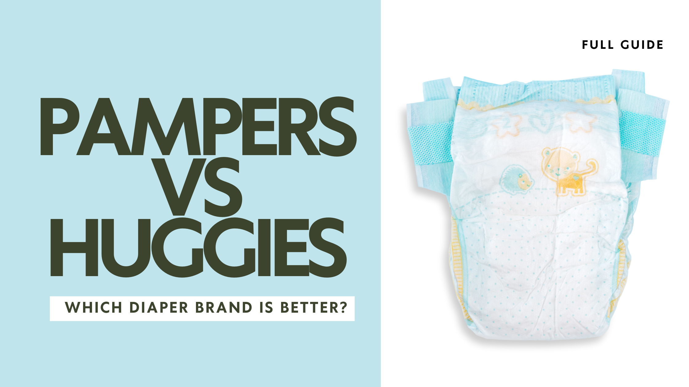 Pamper vs Huggies Blog title pic